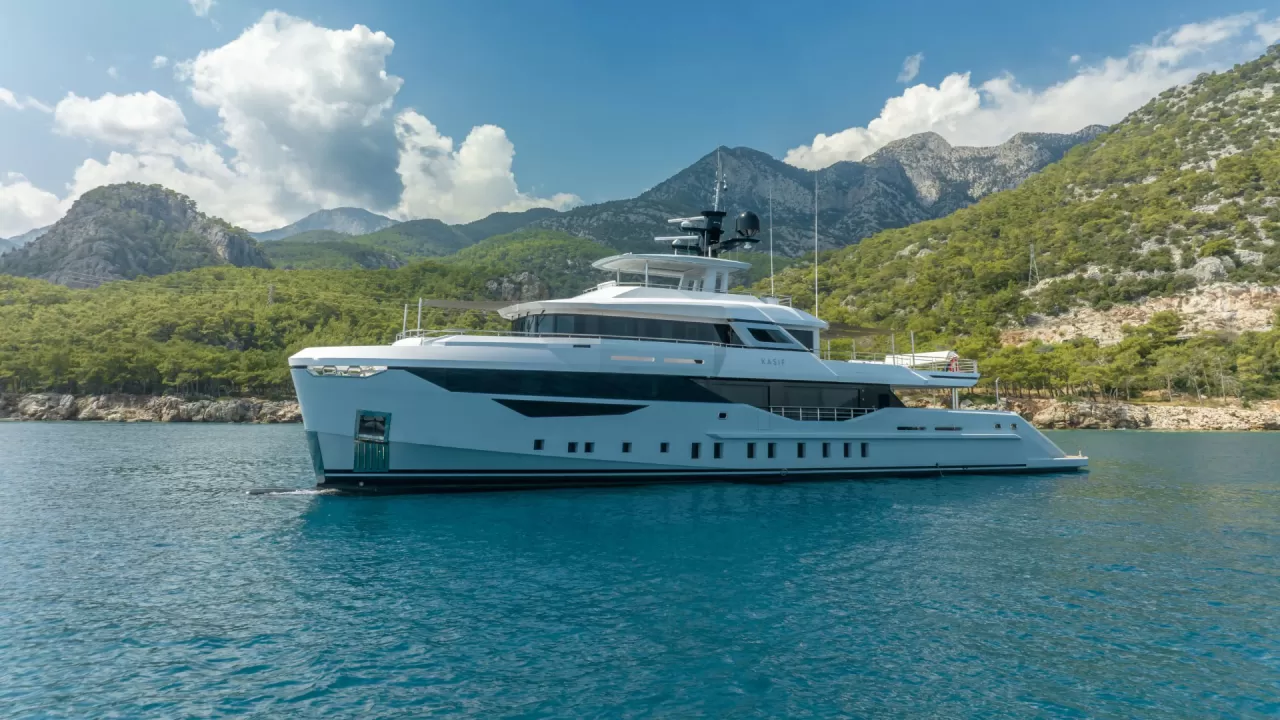 Bilgin 137 Kasif (Resilient by nature. Refined by design. Kaşif redefines the essence of exploration.

The first creation from Bilgin Yachts’ new Antalya facility, Kaşif is more than a milestone. At 42 meters, this groundbreaking explorer yacht brings together the robust naval architecture of Unique Yacht Design with the timeless interior vision of Hot Lab to forge a new path for modern voyaging.

The name “Kaşif,” meaning “explorer” in Turkish, is more than symbolic. Every element of this yacht has been engineered with distance, durability, and elegance in mind. With steel hull strength and aluminum lightness above, she is as capable as she is graceful—ready to navigate remote horizons while offering guests supreme comfort on every deck.)